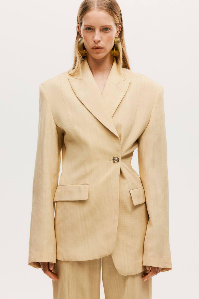 H&M Single-breasted Viscose Blazer