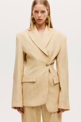 H&M Single-breasted Viscose Blazer