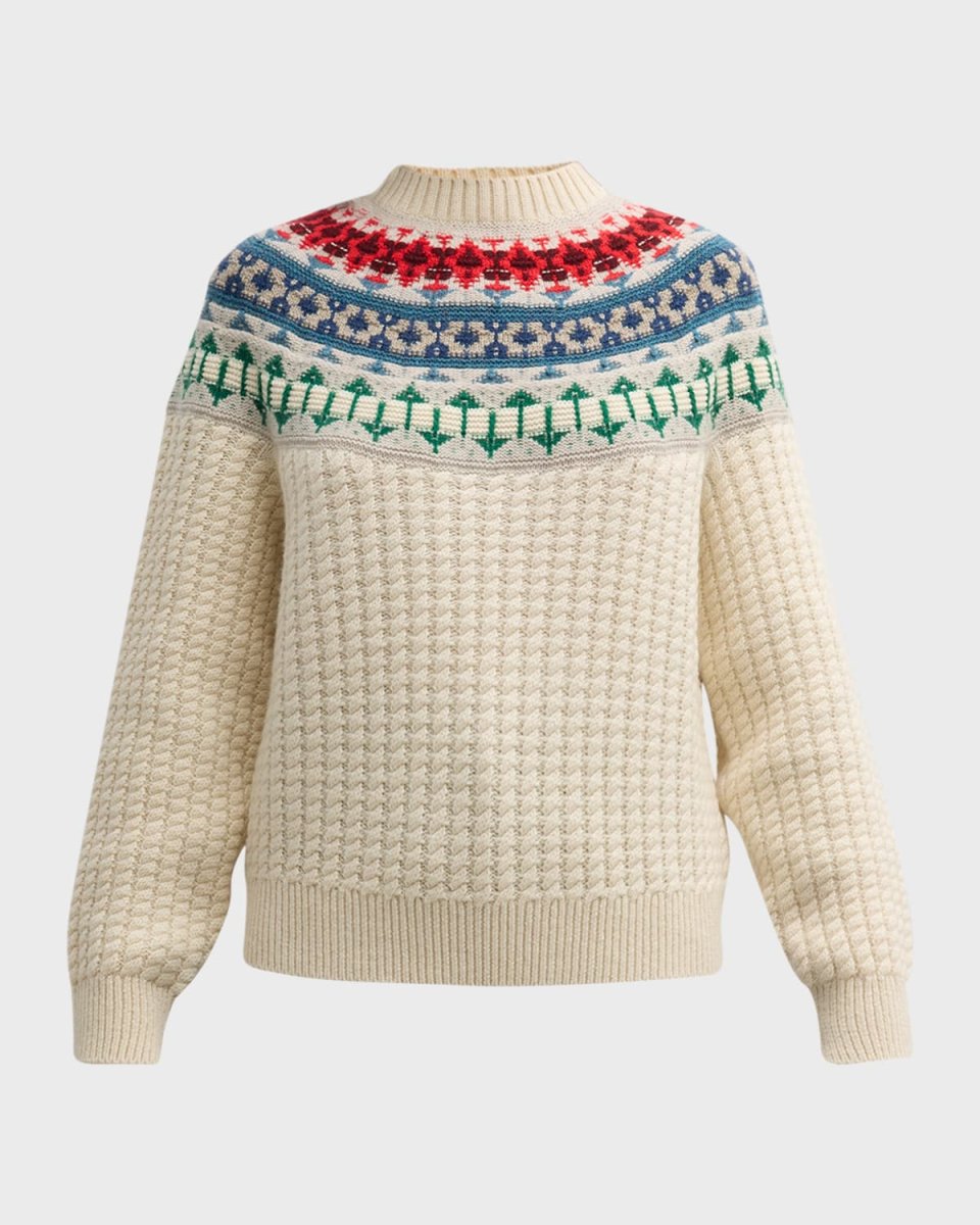 Holiday Noel Cashmere Knit Sweat