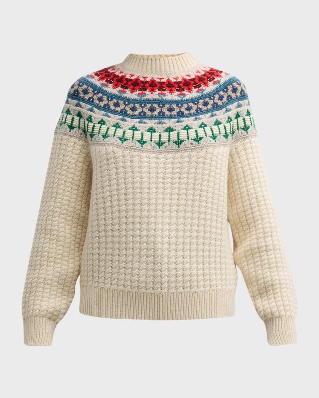 Holiday Noel Cashmere Knit Sweat