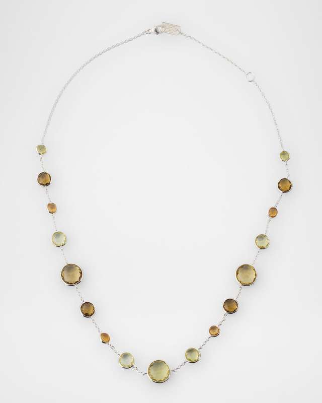 Lollipop Lollitini Girasole Short Necklace in Sterling Silver