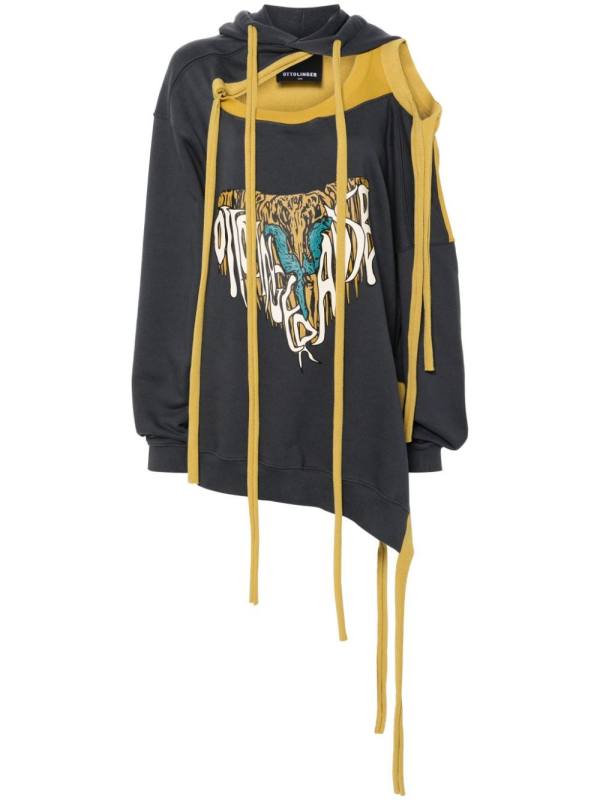 x Ottolinger deconstructed hoodie