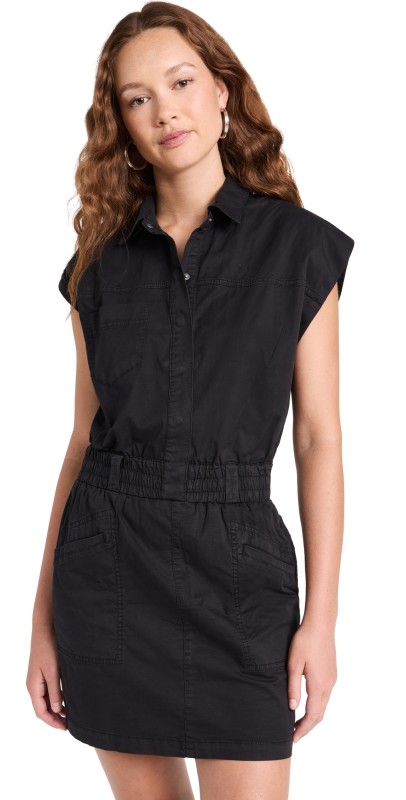 Pistola Denim Rosie Mini Dress Fade to Black