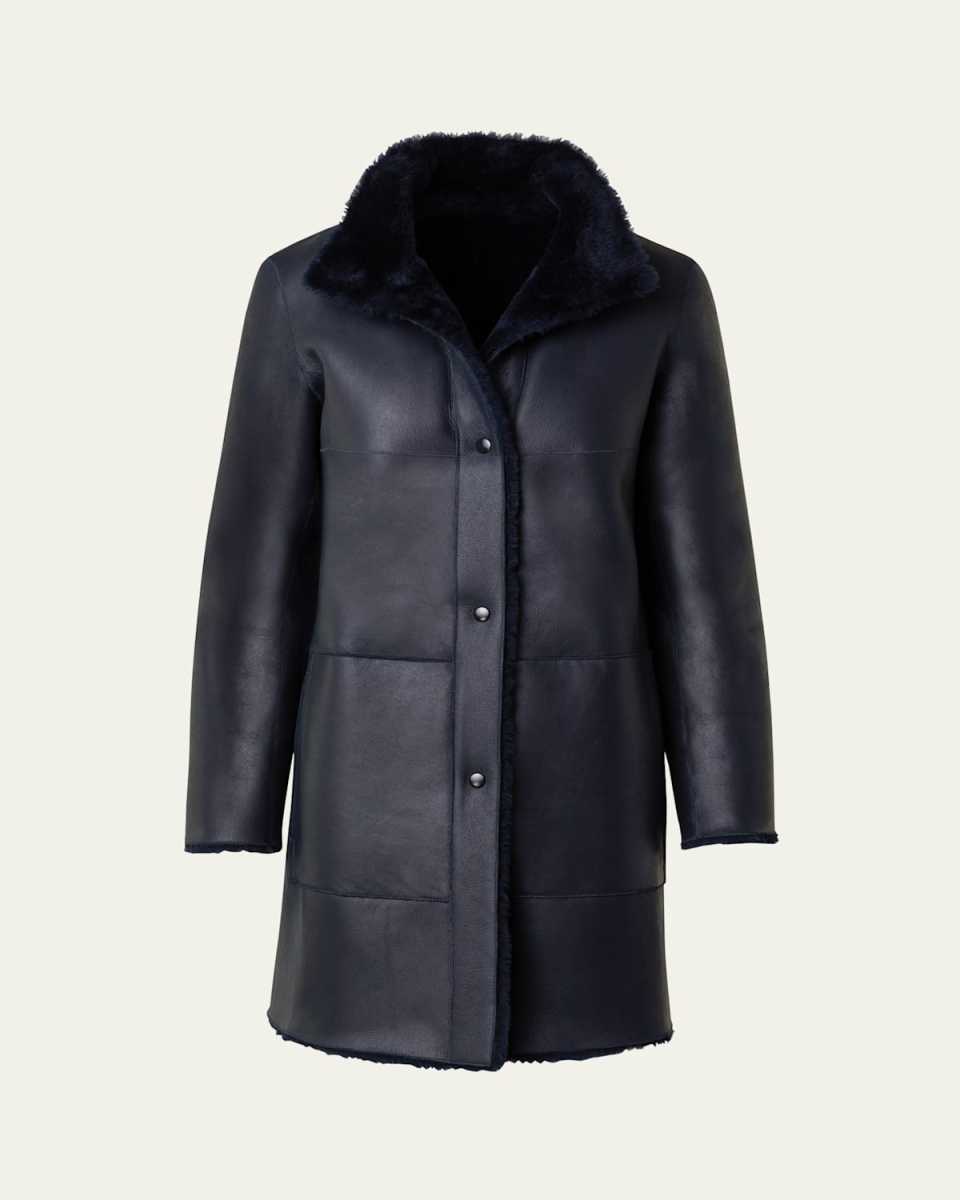 Lamb Shearling Reversible Coat