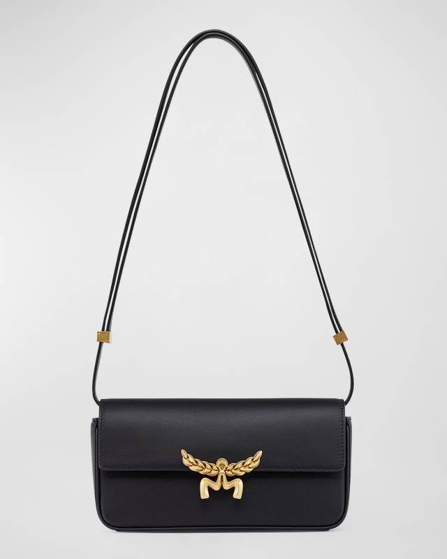 Lauretos Flap Leather Shoulder Bag