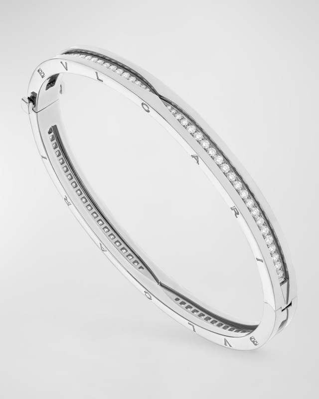 B. Zero1 18K White Gold Diamond Bangl