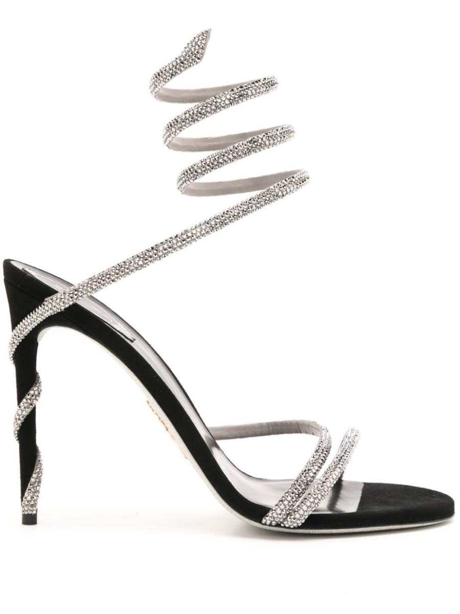 Margot 105mm crystal-embellished sandals