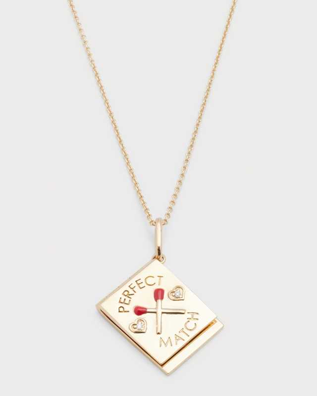14K Gold Perfect Match Locket Necklace