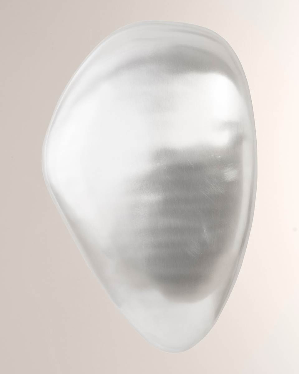 River Stone Large Aluminum Wall Art