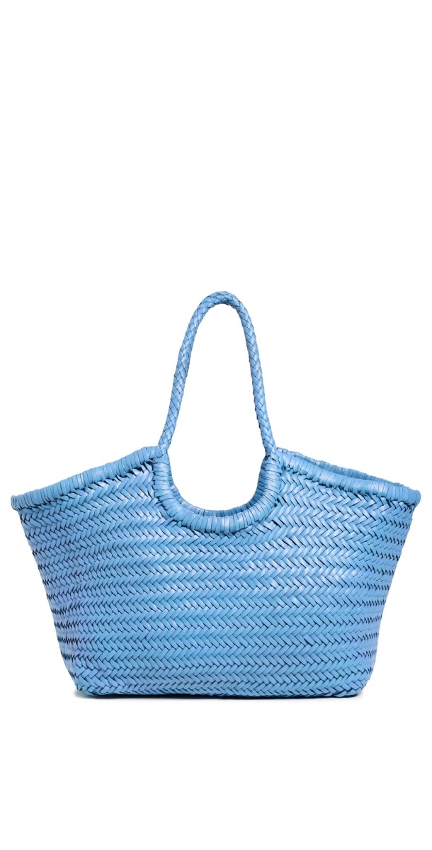 DRAGON DIFFUSION Nantucket Basket Bag Steel Grey