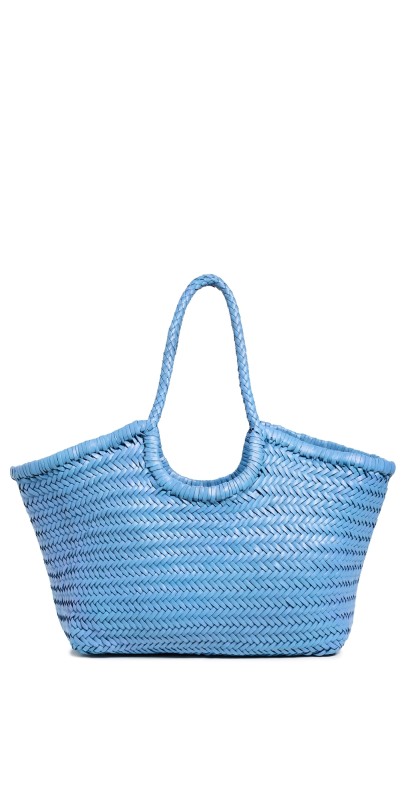 DRAGON DIFFUSION Nantucket Basket Bag Steel Grey