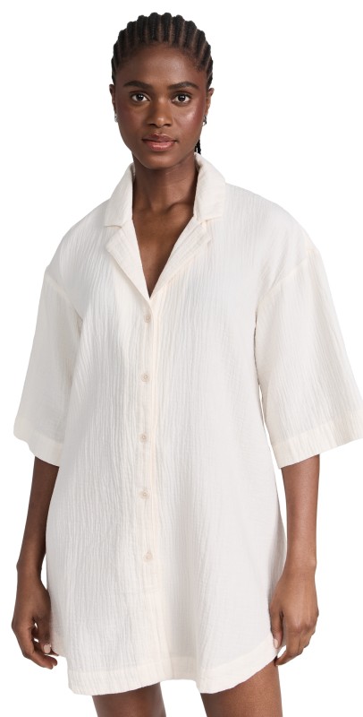 Madewell Lightspun Cover-Up Minihirtdress Lighthouse