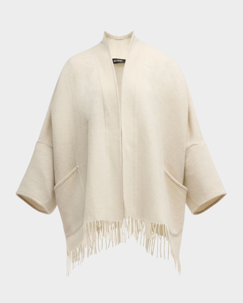 Cashmere Fringe Cap