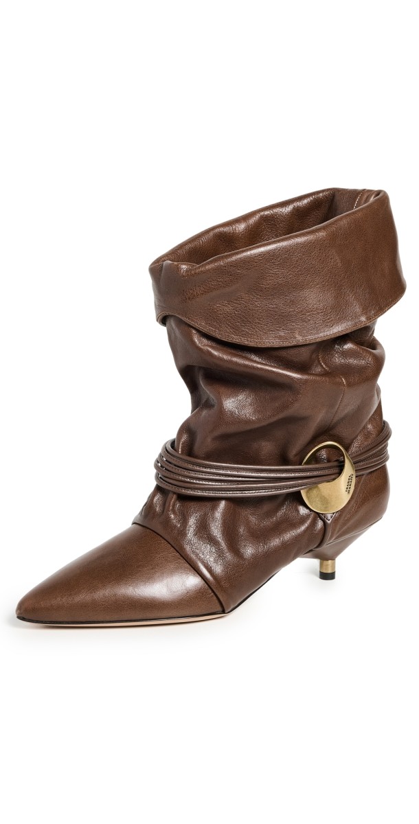 Isabel Marant Edrika Boots Dark Brown