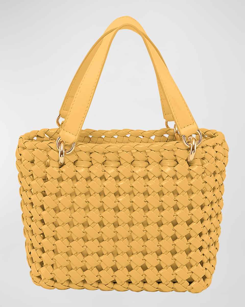 Kobo Knot Woven Eco-Fabric Top-Handle Bag