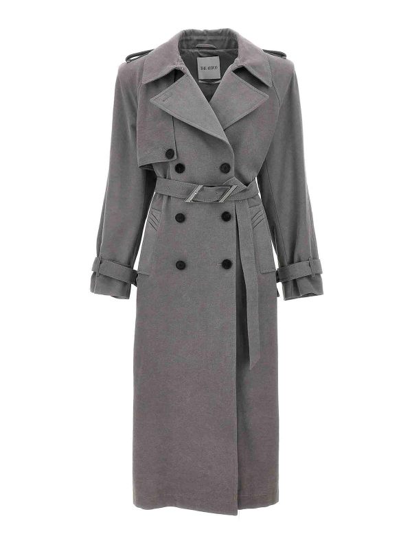 The Attico Trench-Coat - Gris