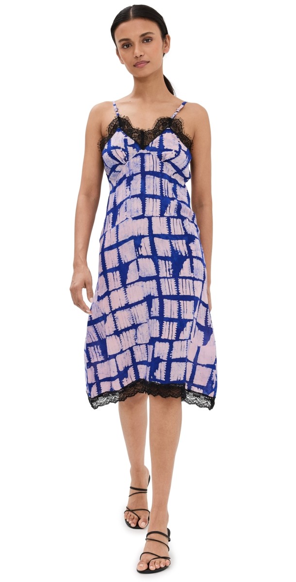 Busayo Ewa Slip Dress Pink-Purple