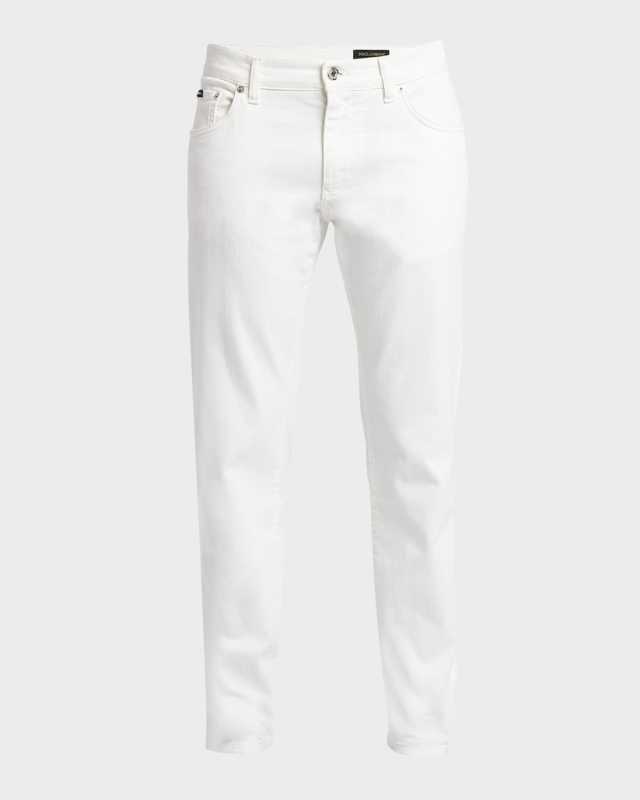 Low-Rise Straight-Leg Jeans