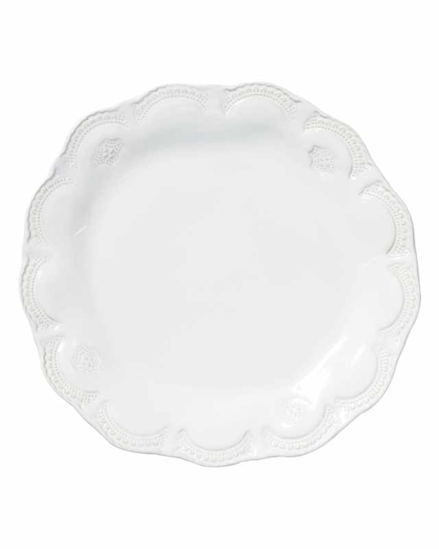 Incanto Stone Lace Salad Plate, White