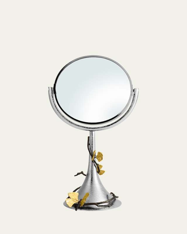 Butterfly Ginkgo Vanity Mirror