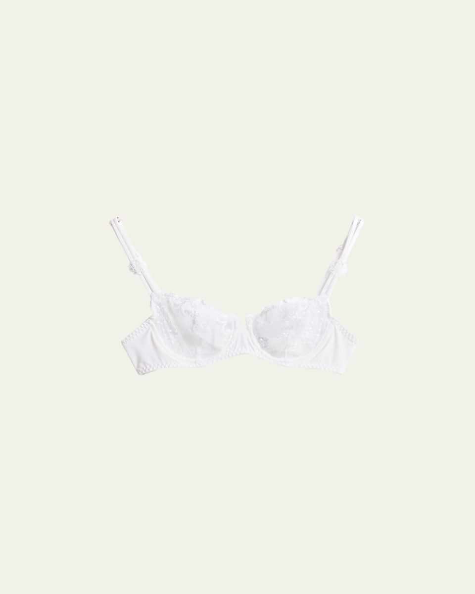 Delice Embroidered Demi Bra