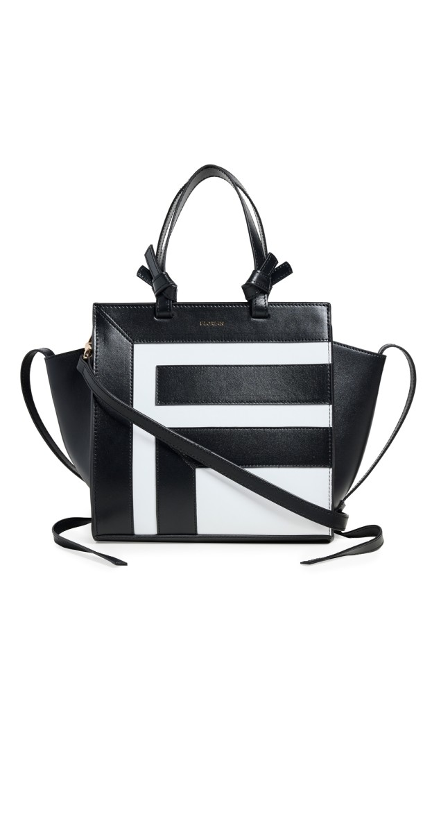 Florian London Mini Florian Monogram Bag Black