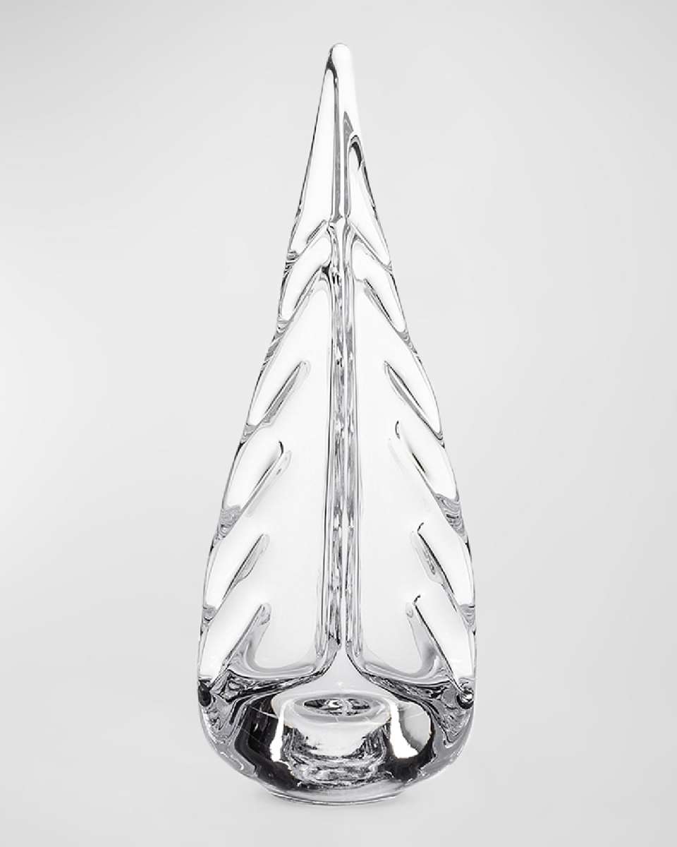 Ice Laden Evergreen Glass Tree, 12"