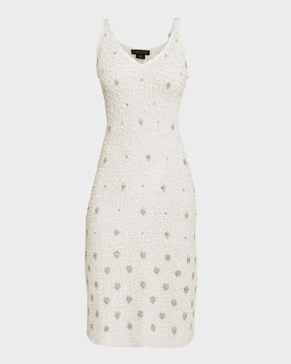 Monte Carlo Rhinestone Midi Dress