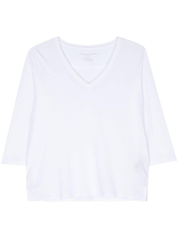 straight-hem T-shirt