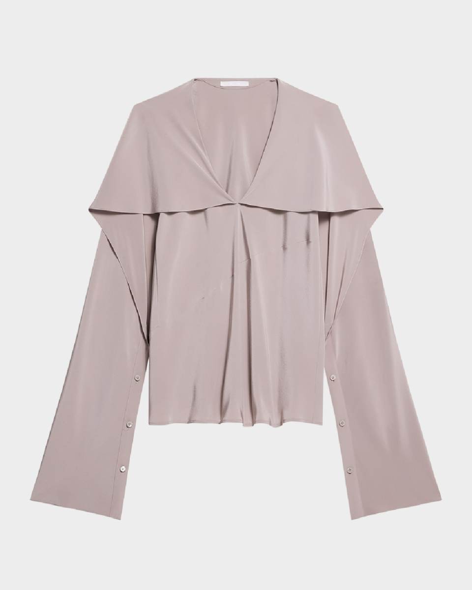 Silk Scarf Blouse
