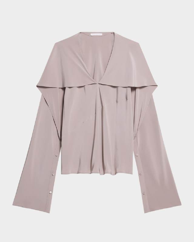 Silk Scarf Blouse