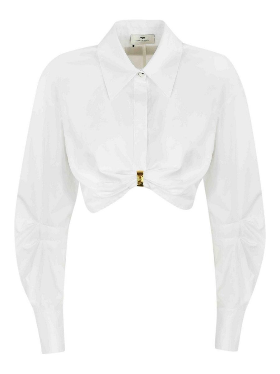 Elisabetta Franchi Chemise - Blanc