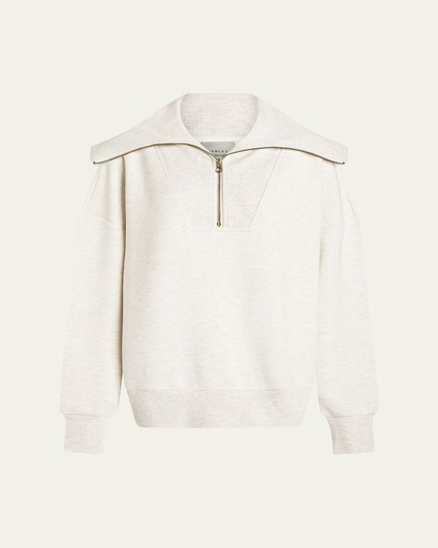 Catherine Half-Zip Sweatshirt