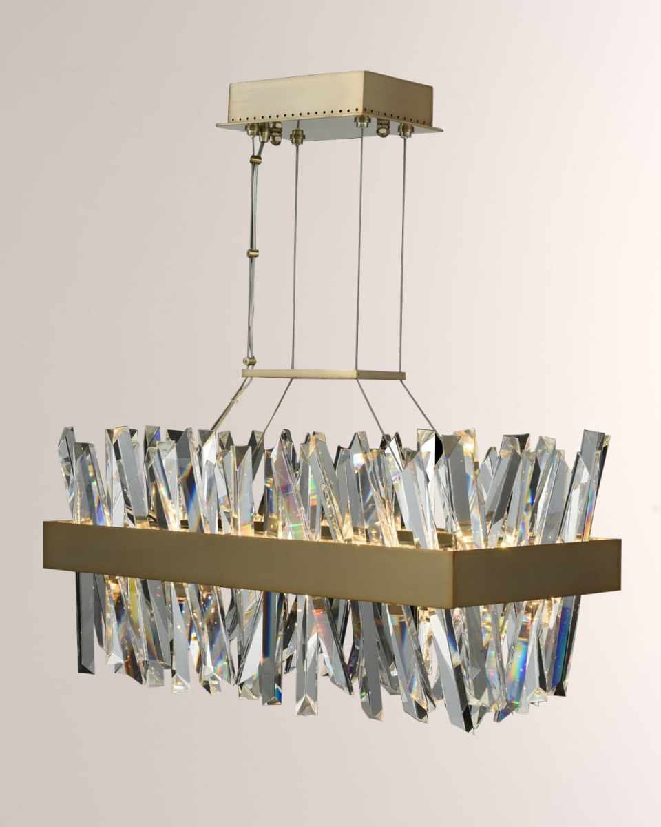 Glacier 26" LED Rectangular Island Light
