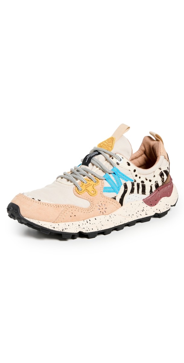 Flower Mountain Yamano 3 Sneakers Beige/Milk/Yellow