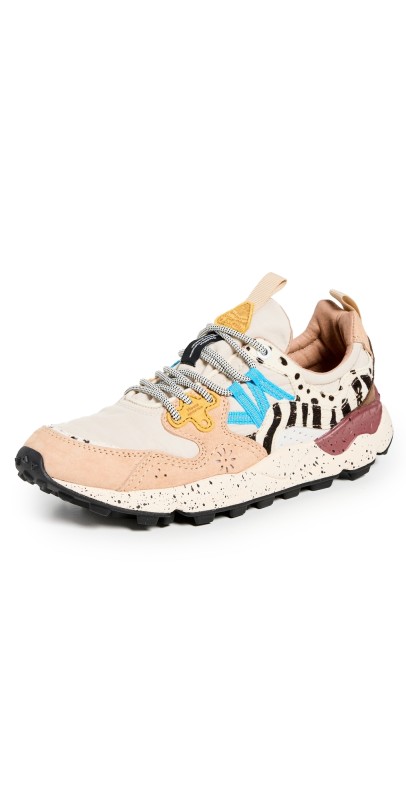 Flower Mountain Yamano 3 Sneakers Beige/Milk/Yellow