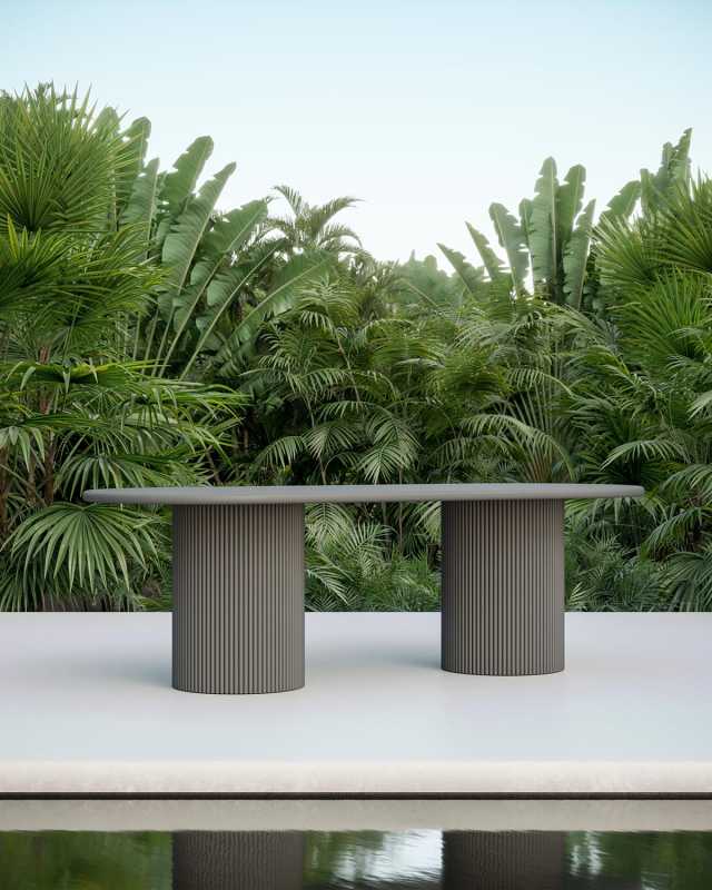 Palma 96" Outdoor Dining Table