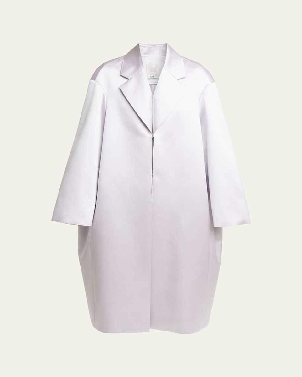 Lighter Oversized Cocoon Silk Coat