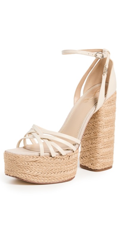 Sam Edelman Kade Espadrille Sandals Modern Ivory