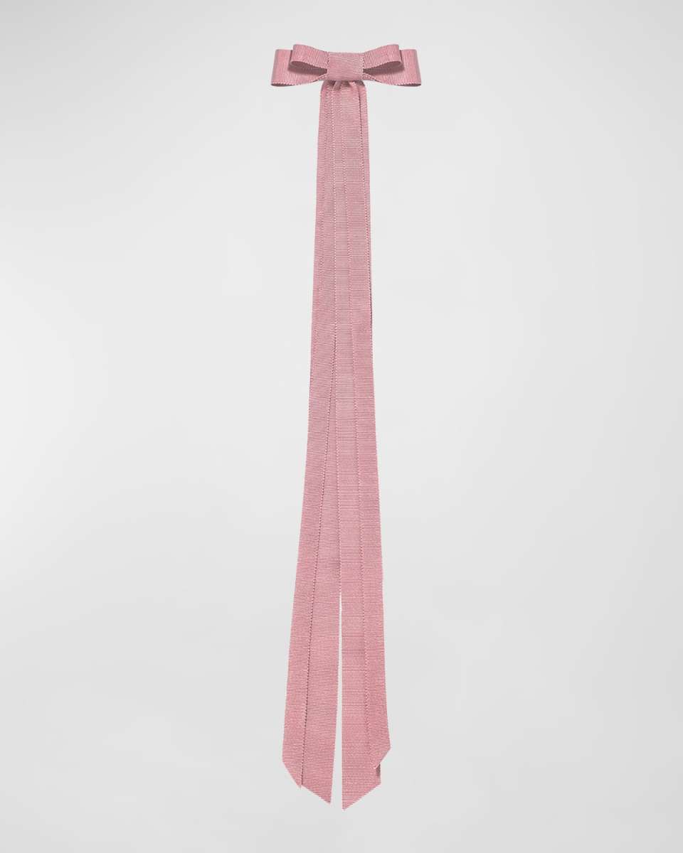 Rosie Grosgrain Bow Barrette