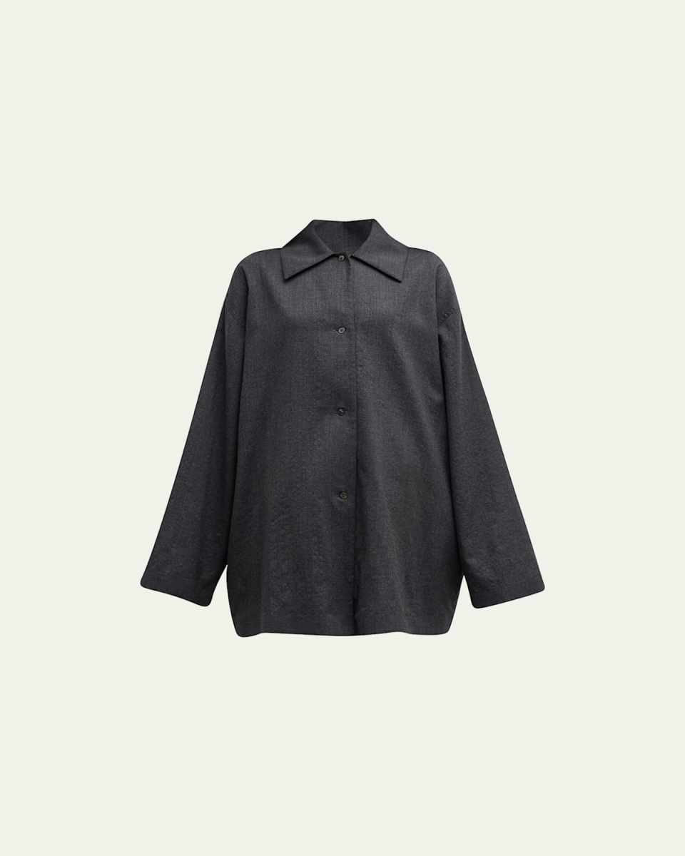 Rigel Oversized Poplin Shirt
