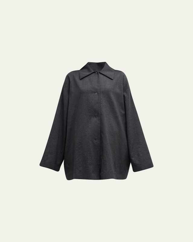 Rigel Oversized Poplin Shirt