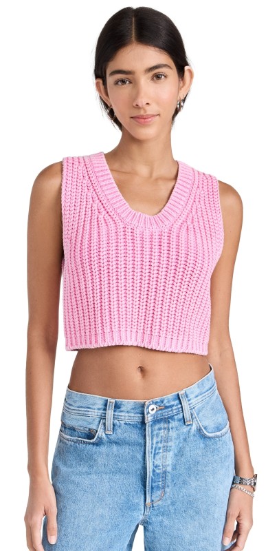 Pistola Denim Cora Top Pink Cosmos