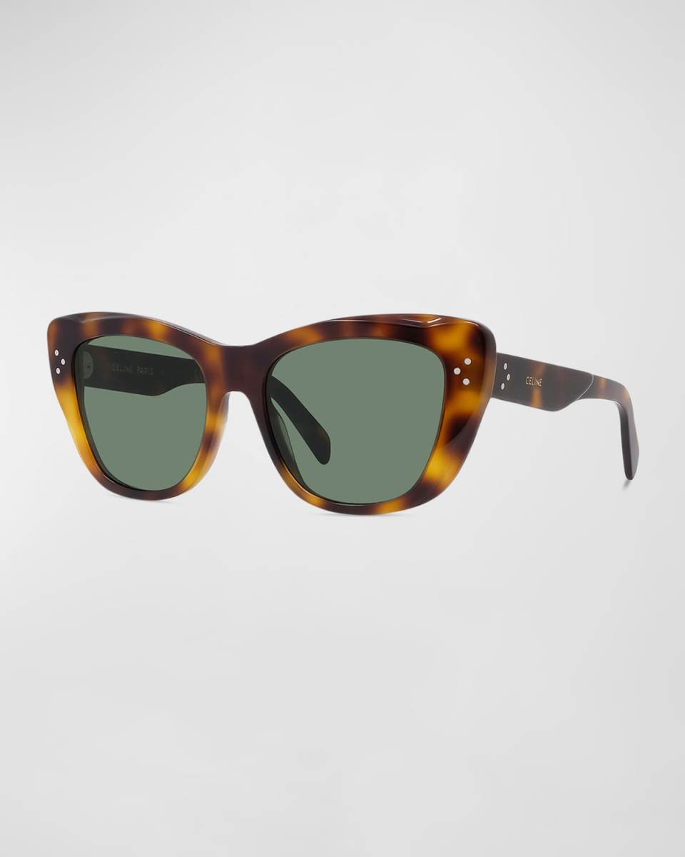 Acetate Cat-Eye Sunglasses