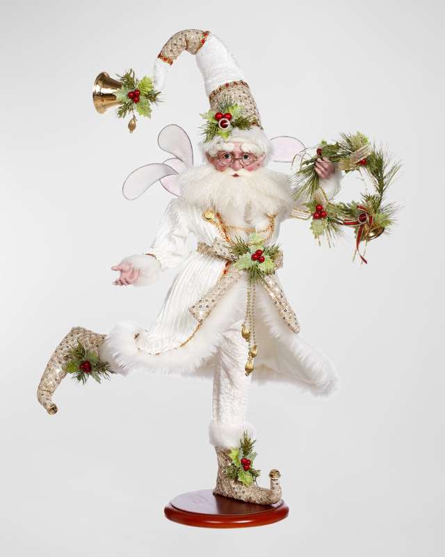 Christmas in the City Fairy on Base Christmas Decor, 21"