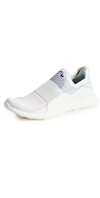 APL: Athletic Propulsion Labs TechLoom Bliss Sneakers Ivory / Navy / Rose Dust