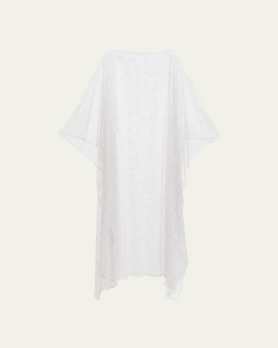 Crystal Tulle Cape