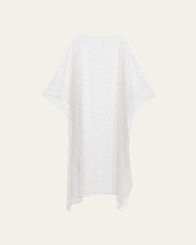 Crystal Tulle Cape