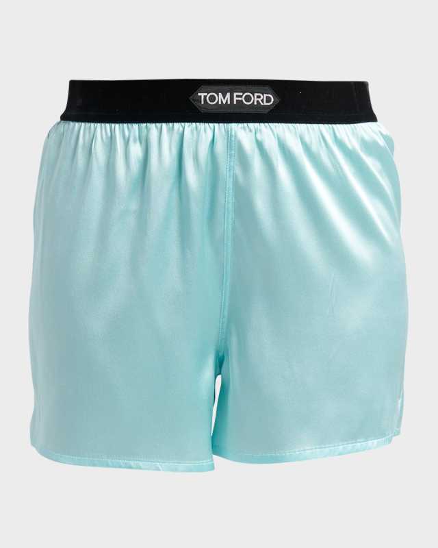 Silk Lounge Shorts