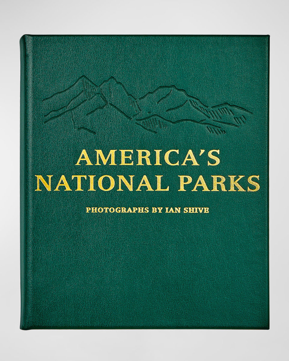 "America's National Parks: An American Legacy" Leather-Bound Book